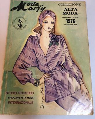 Rivista Vintage MODA MARFY 1976 Catalogo Alta Moda
