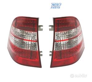 FANALI MERCEDES ML W163 98-05 LED ROSSO CROMATO