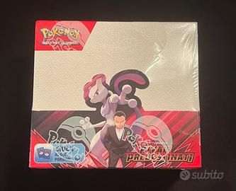 Pokemon box Rivali Predestinati Team Rocket ita