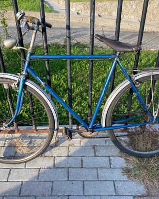 Bici da città City Bike adulto pro speed azzurra