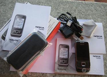 Nokia E66 con scatola + auricolari Nokia wh-700
