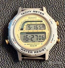 Casio Raro Orologio Vintage TRW-201 Tachy Meter