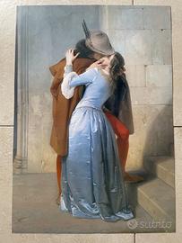 Poster Il bacio di Hayez Pinacoteca Brera
