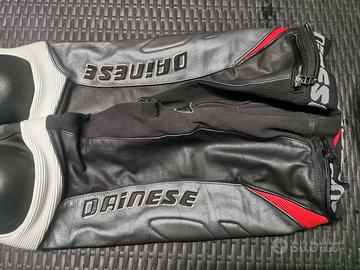 Pantaloni Moto pelle Dainese taglia S