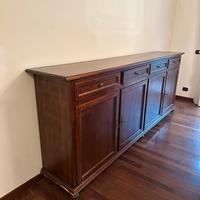 Madia classica in legno massello