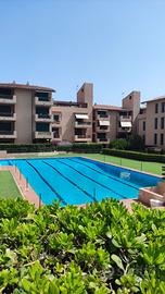 Monolocale con piscina