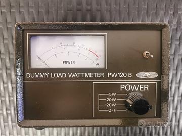 Wattmetro e Carico fittizio 120w 3-500mHz