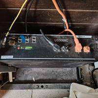 batteria per panelli solari 