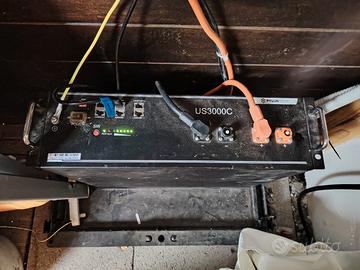 batteria per panelli solari 