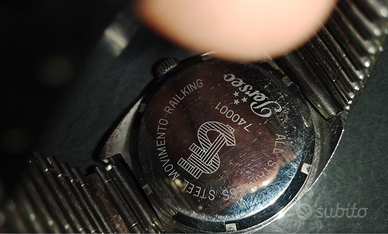 Orologio Polso Perseo Anni 70 Ferrovie dello Stato