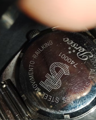 Orologio Polso Perseo Anni 70 Ferrovie dello Stato