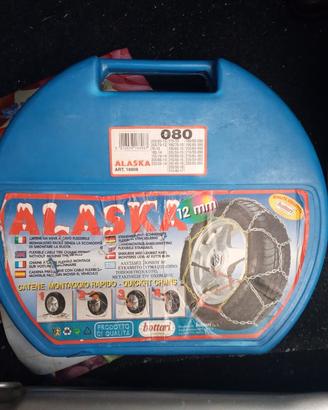 catene da neve nuove mai usate