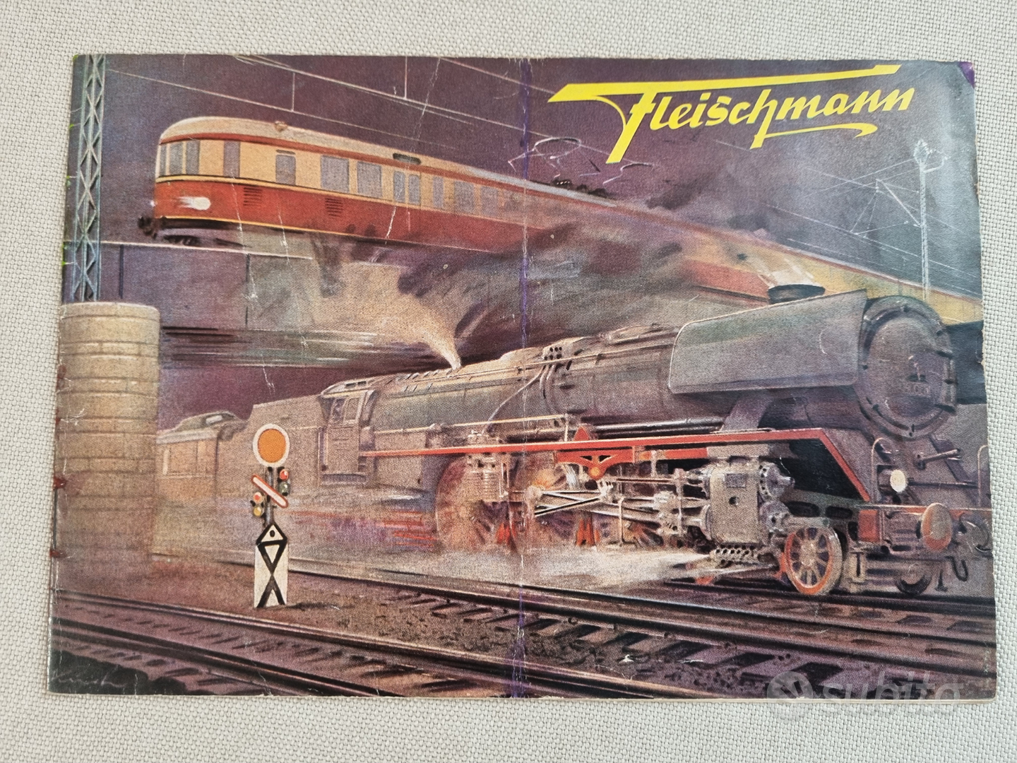 Ferroviario Fleischmann Trenini Catalogo FLEISCHMANN 1952 Catalogo