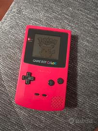 Gameboy color rosa fucsia originale