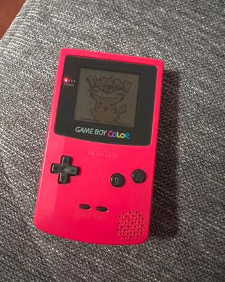 Gameboy color rosa fucsia originale