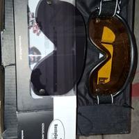 Maschera moto vintage