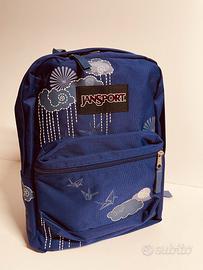Zaino JanSport viola, vintage fine anni 90