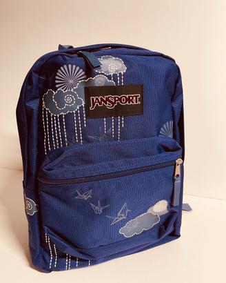 Zaino JanSport viola, vintage fine anni 90
