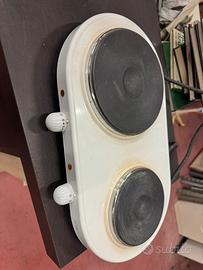 Cucinare campeggio fornello elettrico 2 piastre
