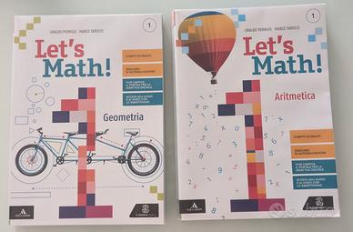 Libro di matematica prima media "Let's math 1"