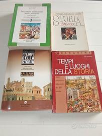 Dalla preistoria al 900', lotto di quattro libri