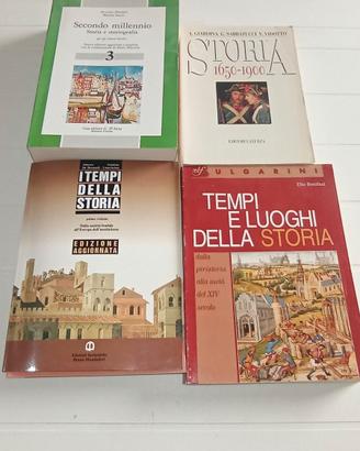 Dalla preistoria al 900', lotto di quattro libri