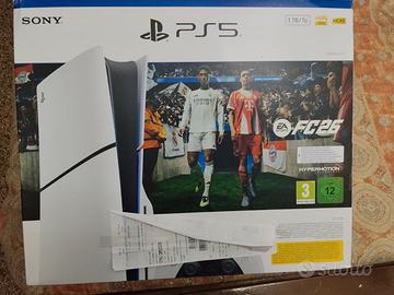 PlayStation 5 + fifa 26 da 1 TB