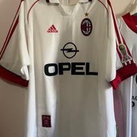 Maglia Maldini Milan match worn indossata