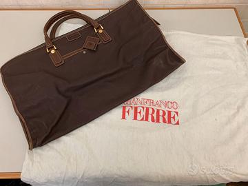 borsone da viaggio vintage  Ferre' in pelle