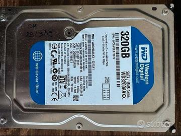 hard disk WD 320 gb