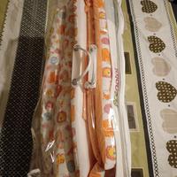Set lettino Prenatal 4 pezzi paracolpi-piumino