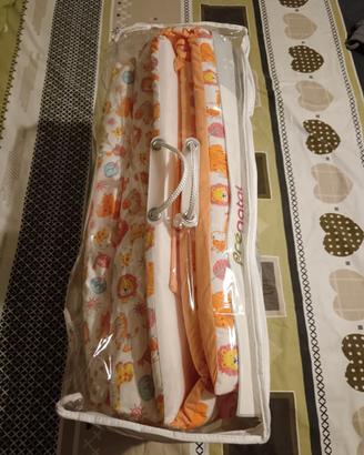 Set lettino Prenatal 4 pezzi paracolpi-piumino