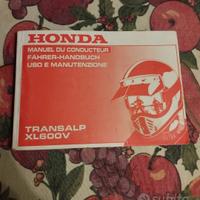 Libretto uso e manutenzione Transalp 600