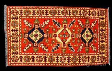 Tappeto kazak Gold Lana Cotone 116x57 Cm