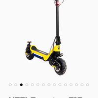 Monopattino YETI S10 dual flash yellow