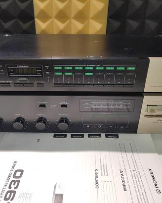 amplificatore integrato Pioneer SA 530 + radio 