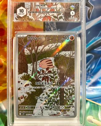Swinub 106/100  Pokemon GRAAD 10 Gem Mint