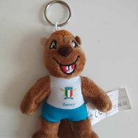 Portachiavi scoiattolo peluche nuovo