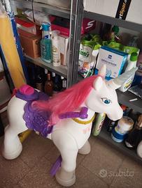 unicorno giocattolo elettrico feber cavallo 