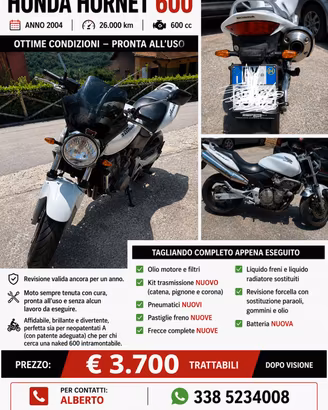  honda hornet 600