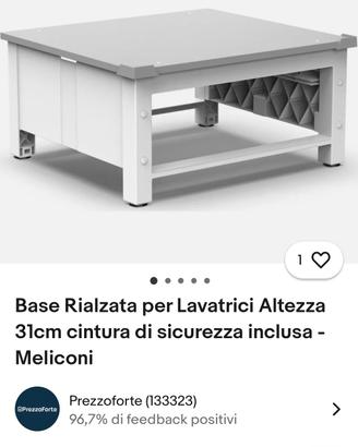Ripiano per lavatrice 
