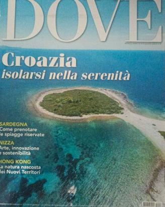 DOVE Agosto 2023 Croazia Sardegna Hong Kong Viaggi