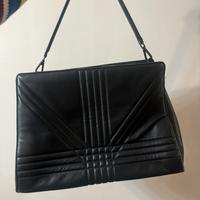 Borsa pelle nera Le Carrie