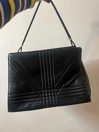 Borsa pelle nera Le Carrie