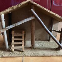 Capanna per presepe