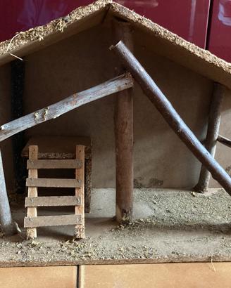 Capanna per presepe