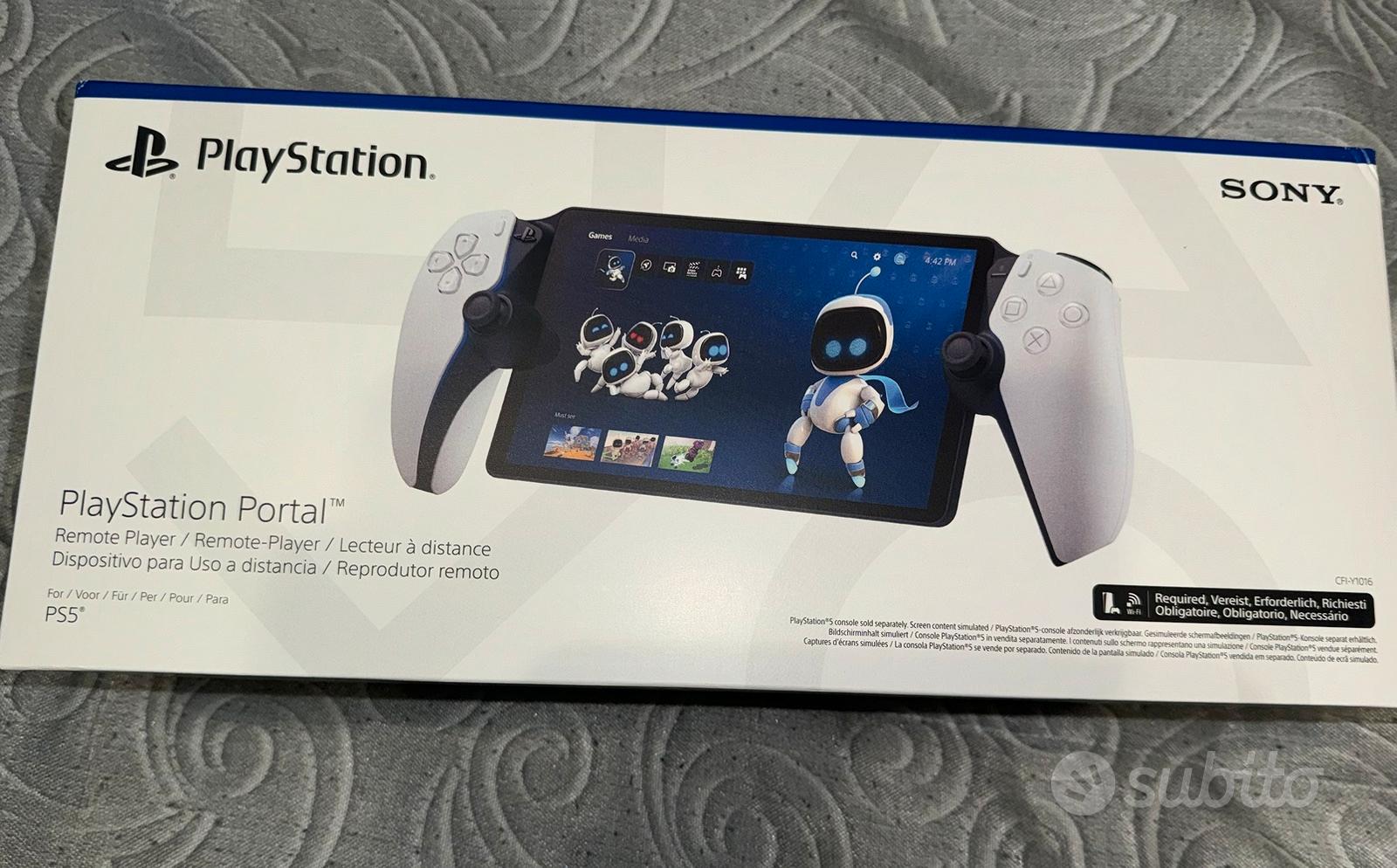 Sony Playstation Portal + case, vetro e grip nuova - Console e Videogiochi  In vendita a Catania