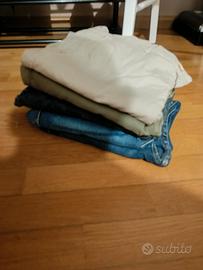 giacche , camicie jeans