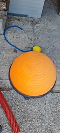 Bosu ball con elastico e pompa gonfiaggio