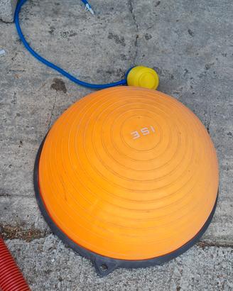 Bosu ball con elastico e pompa gonfiaggio